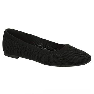 Xappeal Milani Black Knit Flats